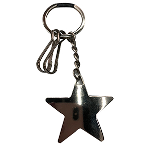 Llavero diseño estrella
