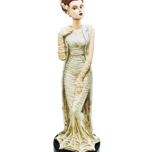 Novia de Frankenstein de poliresina de 50.5x48x165cm