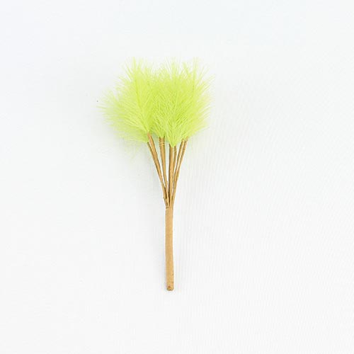 Pick de pampa verde claro de 6x16x2cm