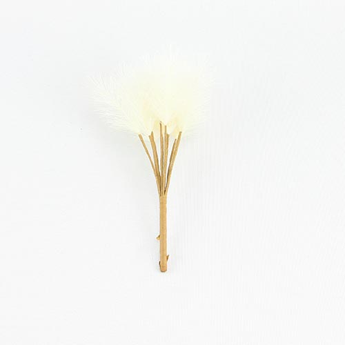 Pick de pampa marfil de 6x16x2cm