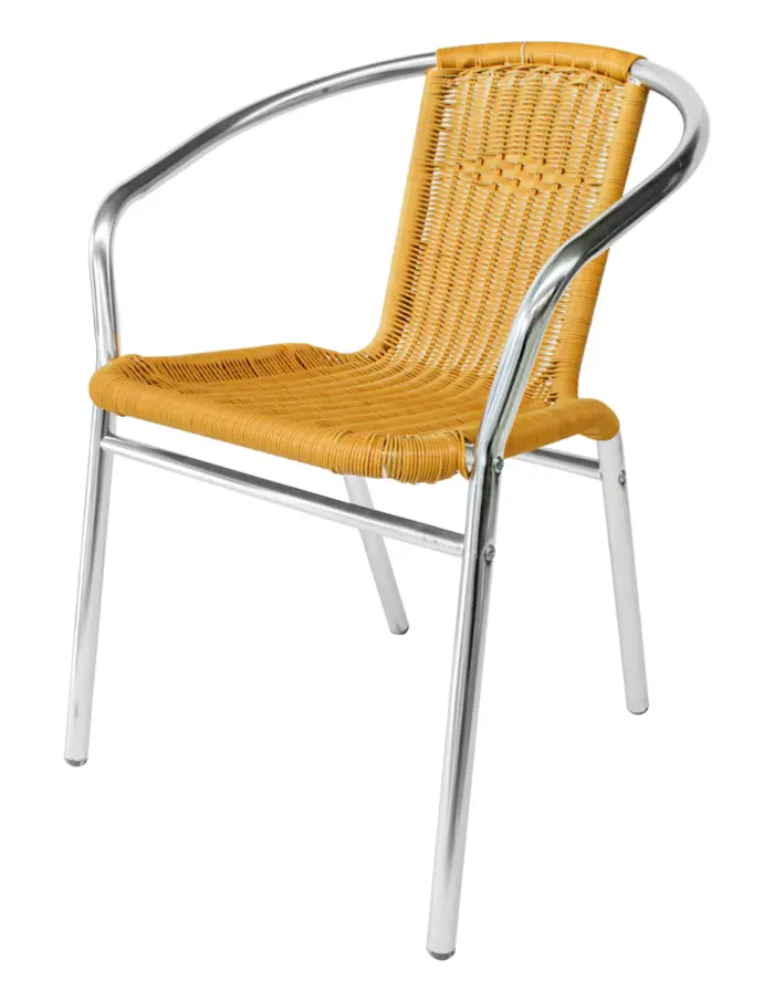 Silla de aluminio tejida - Image 2