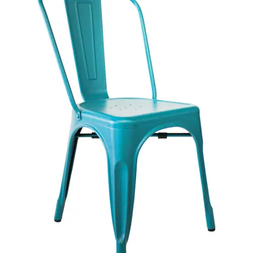 Silla de metal