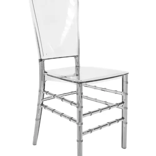 Silla con respaldo cuadrado
