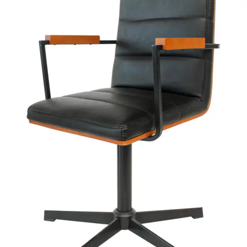 Silla de madera gris