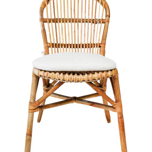 Silla de madera tejido
