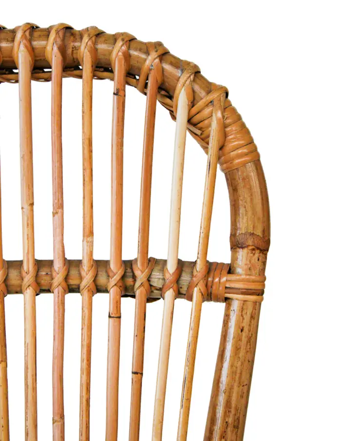 Silla de madera tejido - Image 4