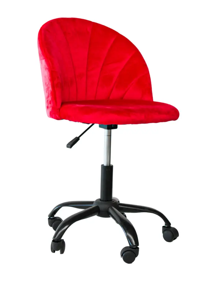 Silla de terciopelo rojo - Image 2