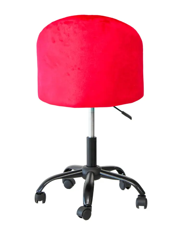 Silla de terciopelo rojo - Image 3