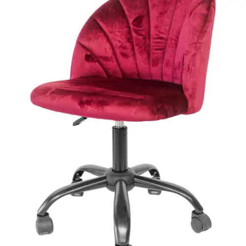 Silla de terciopelo vino