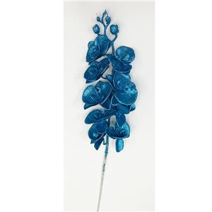 Vara de orquideas azul claro diamantado