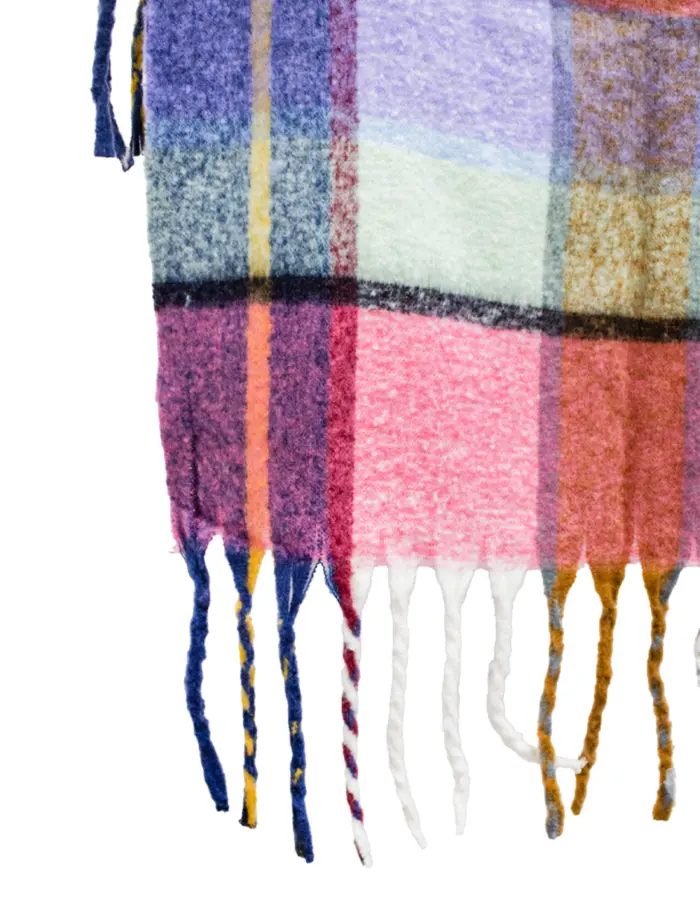 Chal de invierno de colores de 60x180x1cm - Image 4