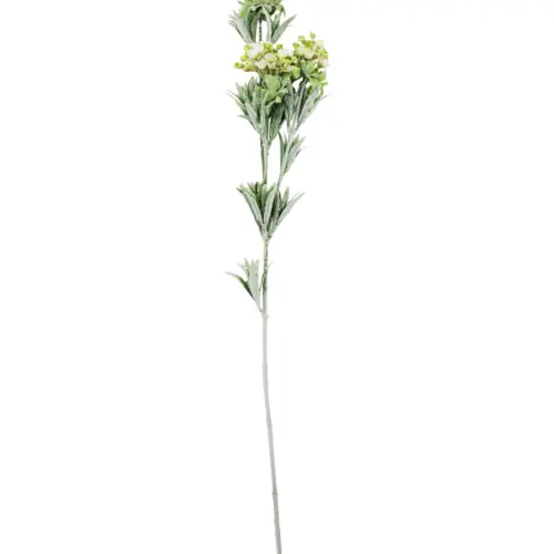 Vara de flores talqueadas verde de15x78x0.1cm