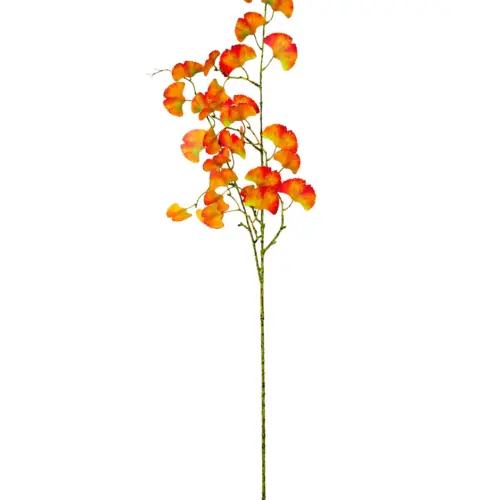 Vara de flor artificial naranja 22x110x1cm