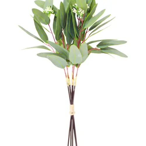 Vara con hojas largas verde de 18x45x0.1cm