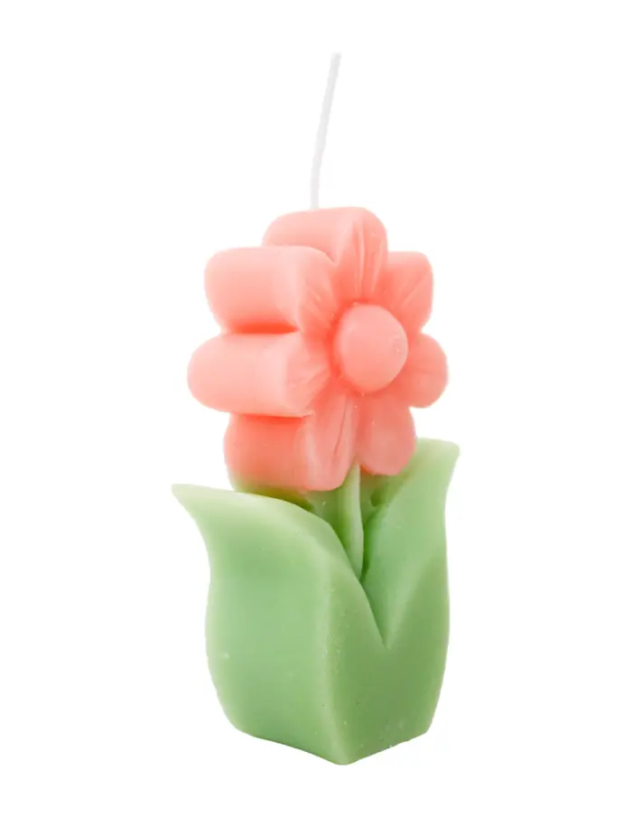 Vela diseño tulipan rosa de 3x6.2x10cm - Image 2