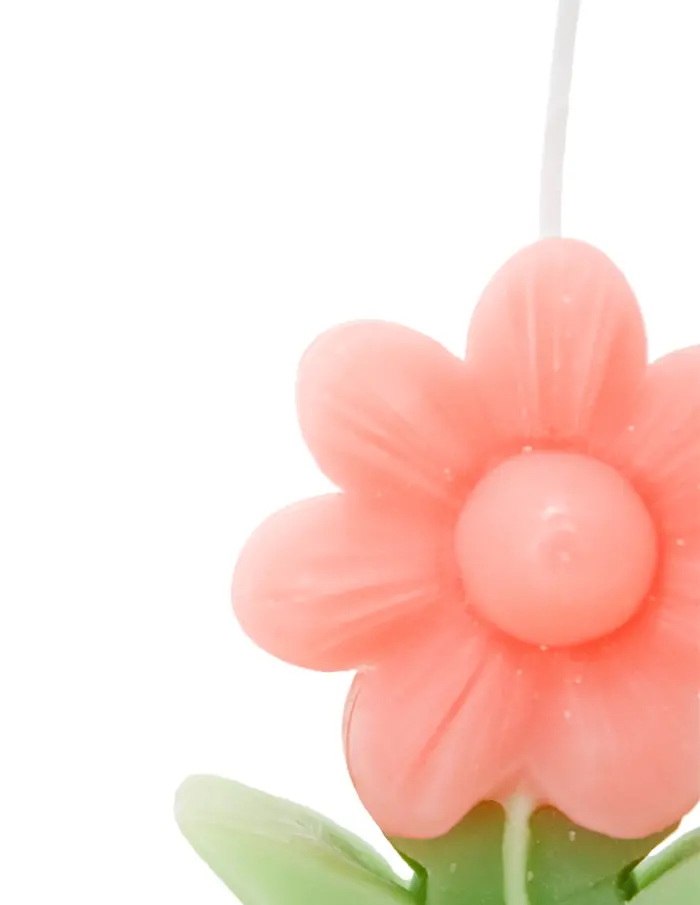 Vela diseño tulipan rosa de 3x6.2x10cm - Image 3