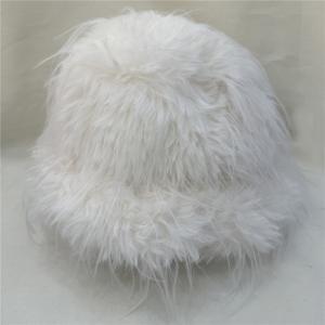 Gorro de invierno blanco de 27x27x20cm