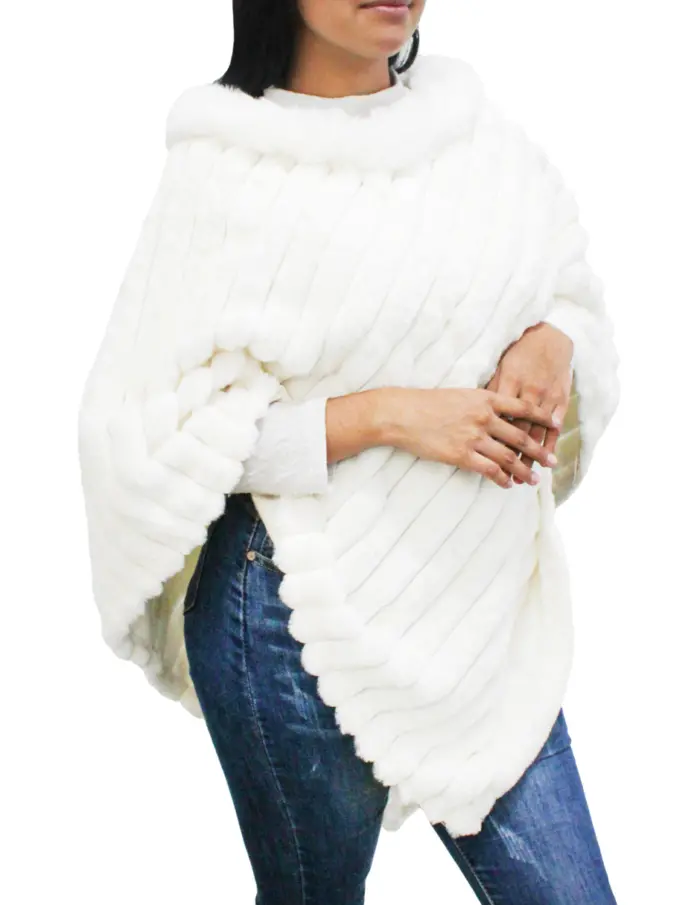 Capa de invierno blanca de 88x105x0.1cm - Image 2