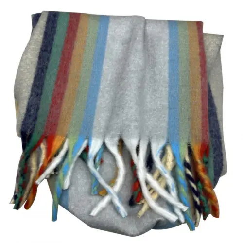 Chal de invierno gris de 50x180cm50x180x0.1cm