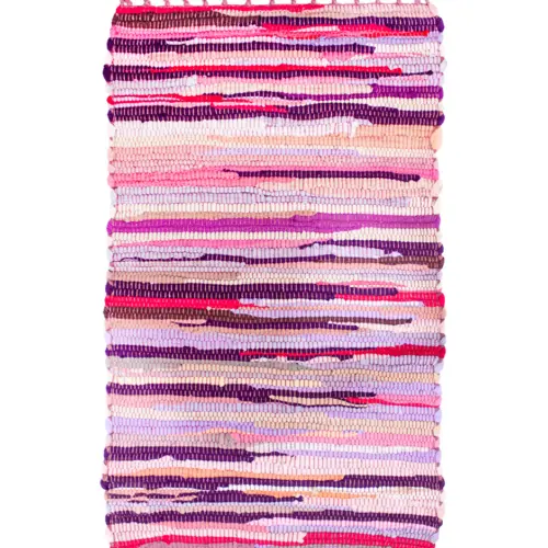 Tapete de colores rosas con líneas de 50x80cm