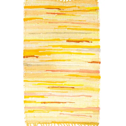 Tapete de colores amarillo con líneas de 50x80cm