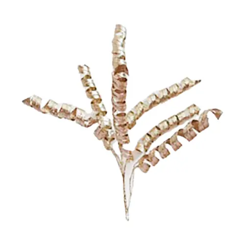 Vara diseño espiral dorado