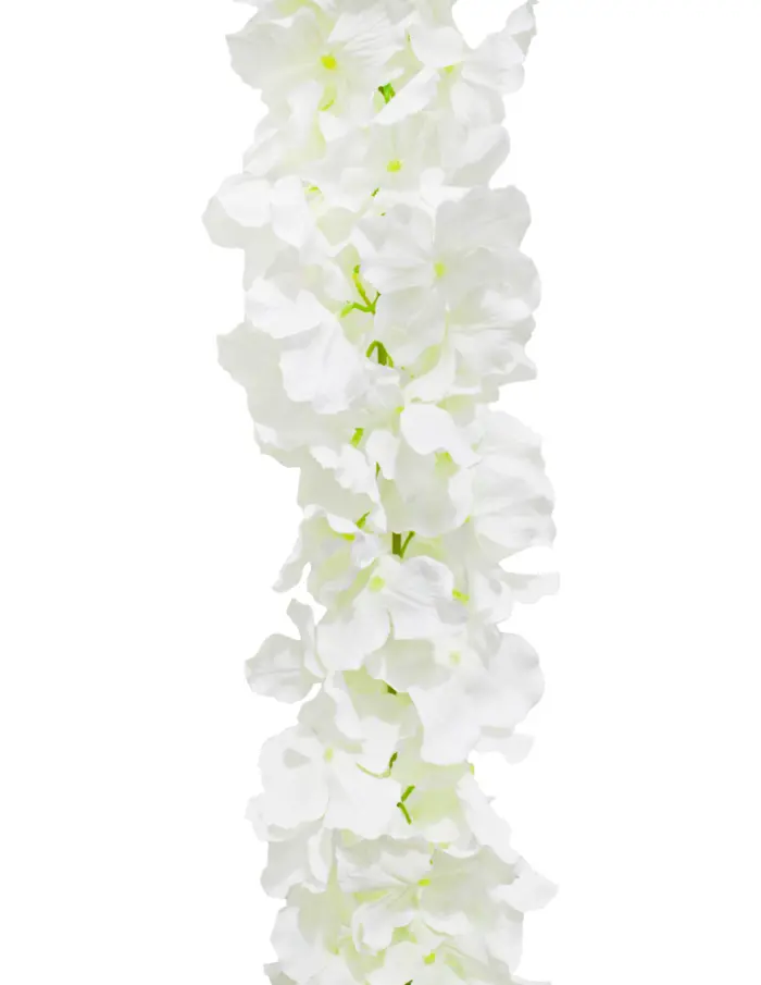 Tira de flores blancas de 160cm - Image 2
