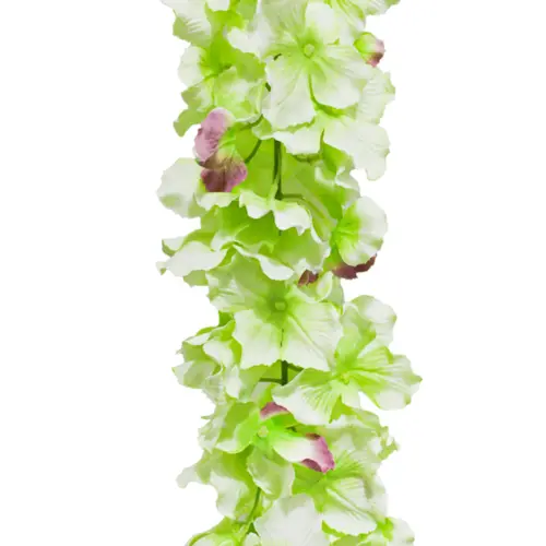 Tira de flores verdes