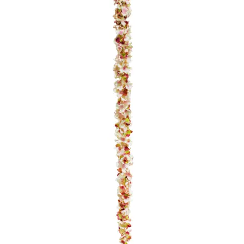 Tira de flores rosas
