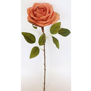 Vara de Rosa naranja de 51cm