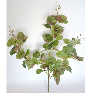 Vara de hojas verdes de 65cm
