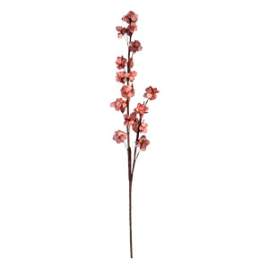 Vara desértica rosa con botones de 108cm