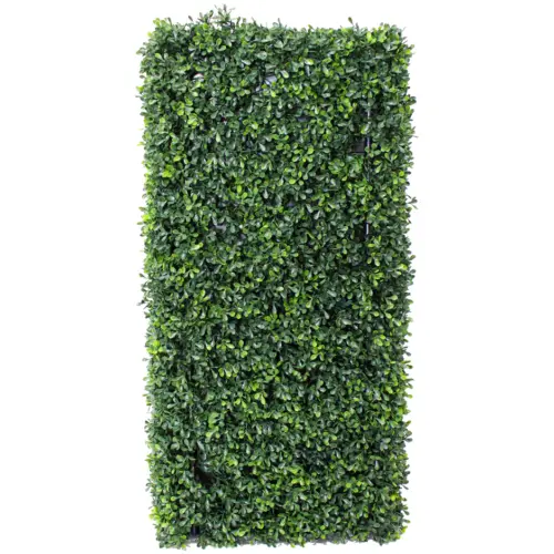 Pared de follaje verde de 37×17.5x75cm