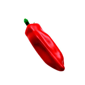 Chile ancho rojo de latex