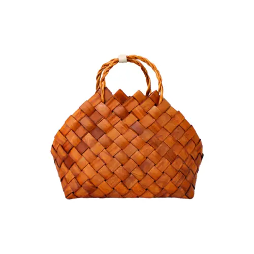 Bolsa tejida con asas