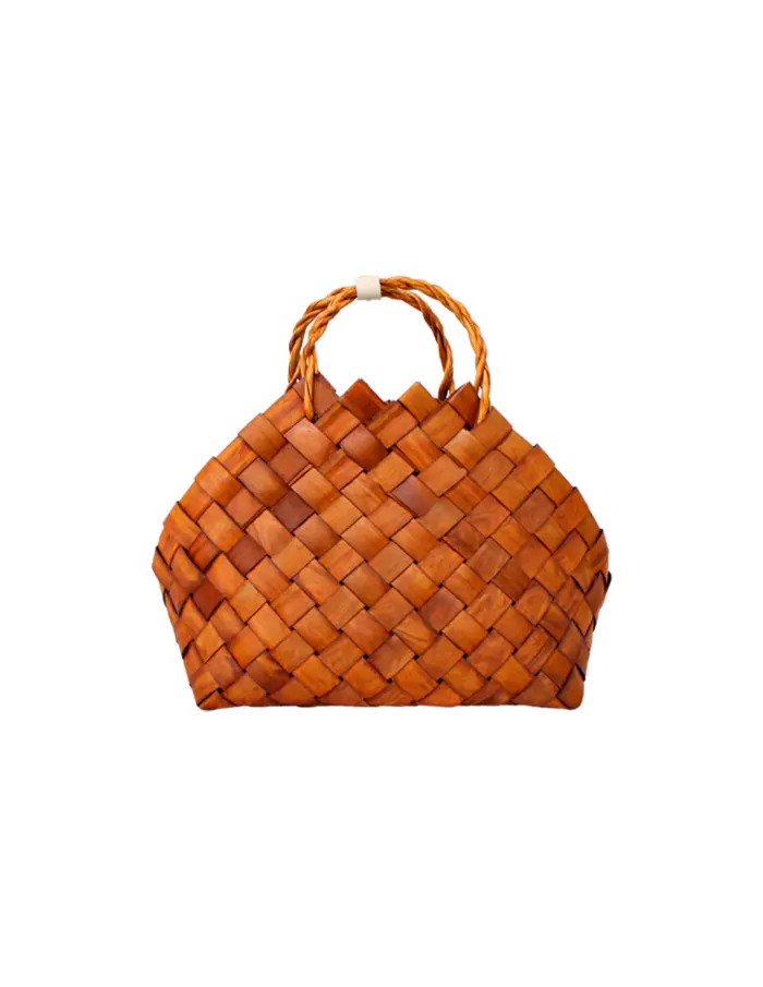 Bolsa tejida con asas - Image 2