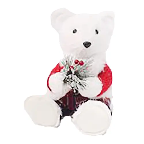Oso de peluche sentado