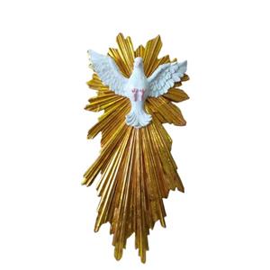 Espíritu Santo para colgar de polyresina de 33x8x74cm