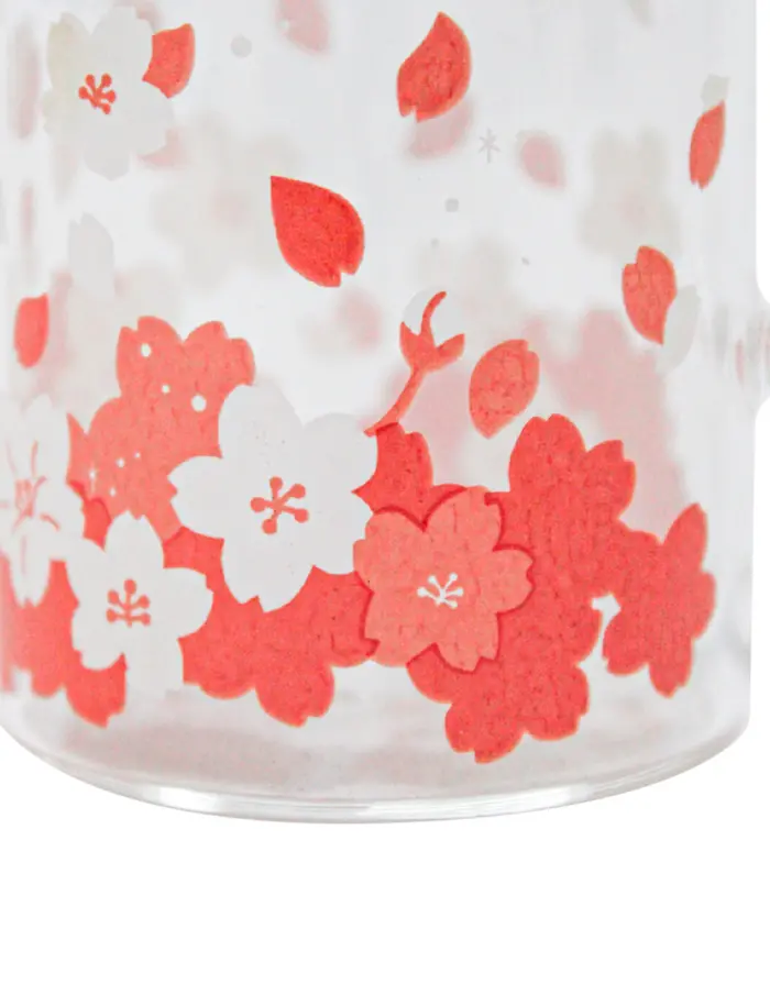 Juego de 3 tarros de vidrio transparentes con flores - Image 6