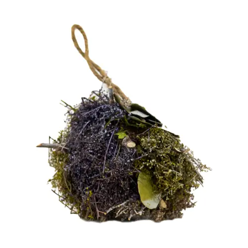 Bola verde de hojas