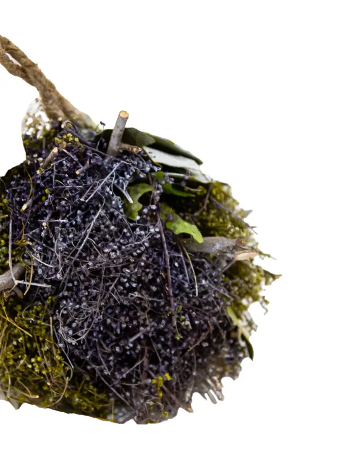 Bola verde de hojas - Image 3