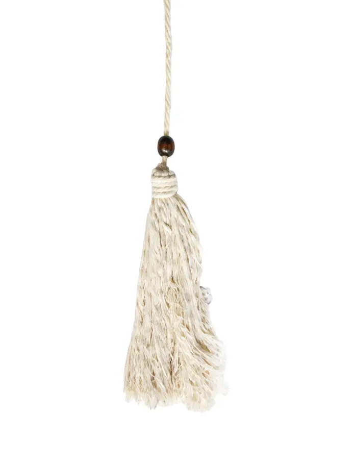 Colgante de pared de macrame con ojo turco de 31x2x73cm - Image 3