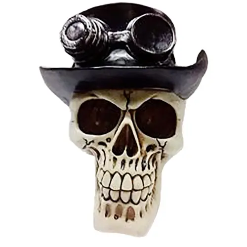Cráneo con sombrero