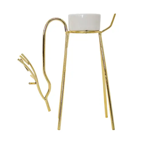 Candelabro diseño ciervo
