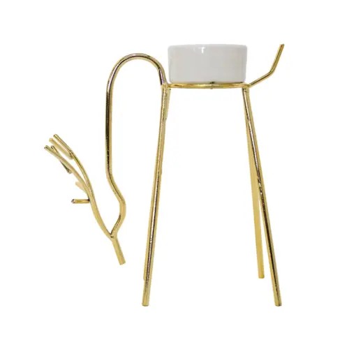 Candelabro diseño ciervo
