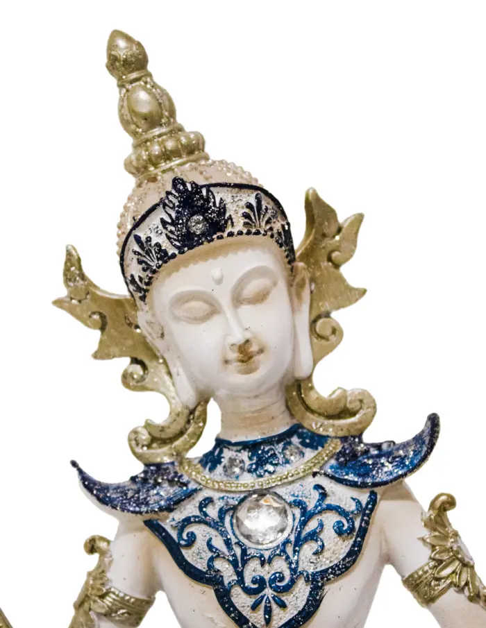 Buda de resina tocando - Image 3