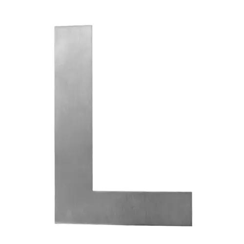 Letra L de acero de 15cm