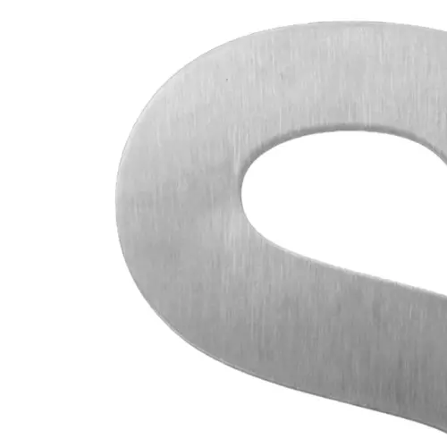 Letra S de acero de 15cm