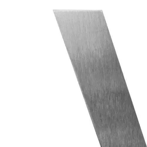 Letra V de acero de 15cm
