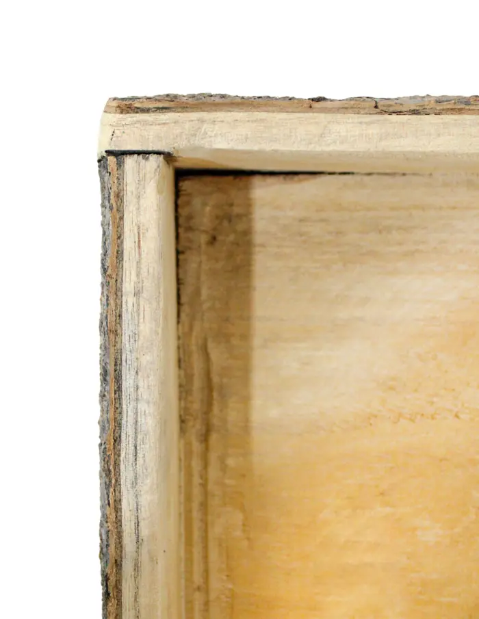 Charola rectangular de madera de 41x26x7cm - Image 4